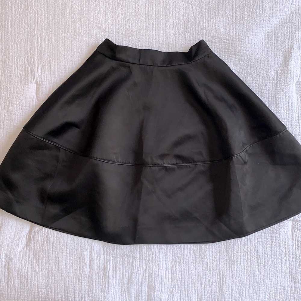 Black Silky H&M Skirt